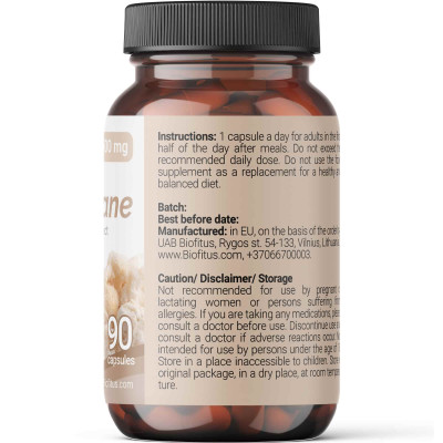 Lõvikarva seen hõlmikpuu ekstraktiga