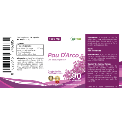 Pau D’Arco 1000