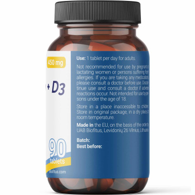 Kaltsium ja D-vitamiin
